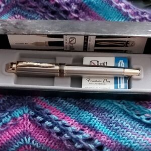 Silver and Gold Fountain Pen